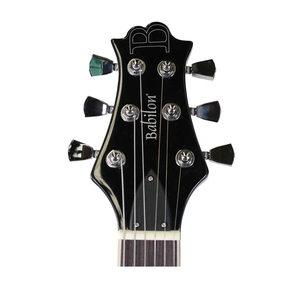 Babilon Earthquake Electric Guitar Black - Image 4