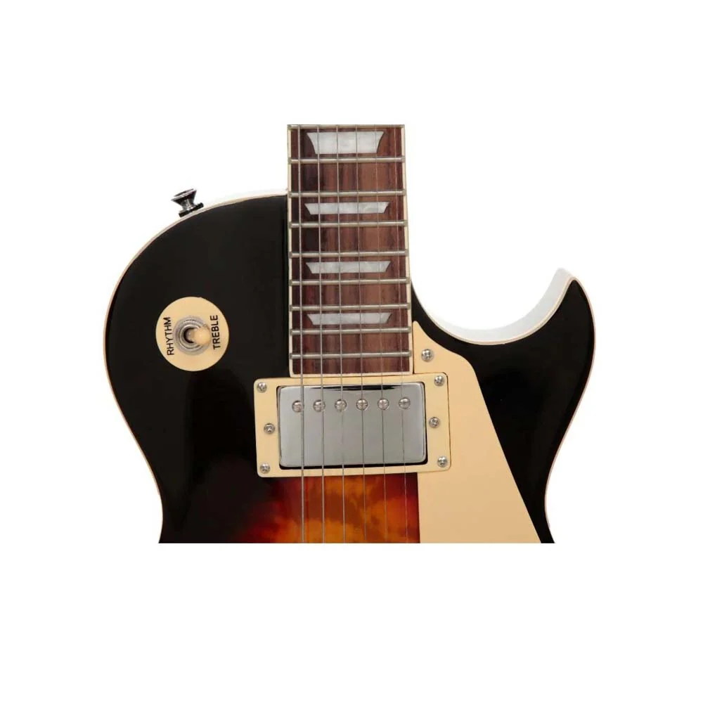 Babilon Earthquake Electric Guitar Cherry Sunburst - Image 4