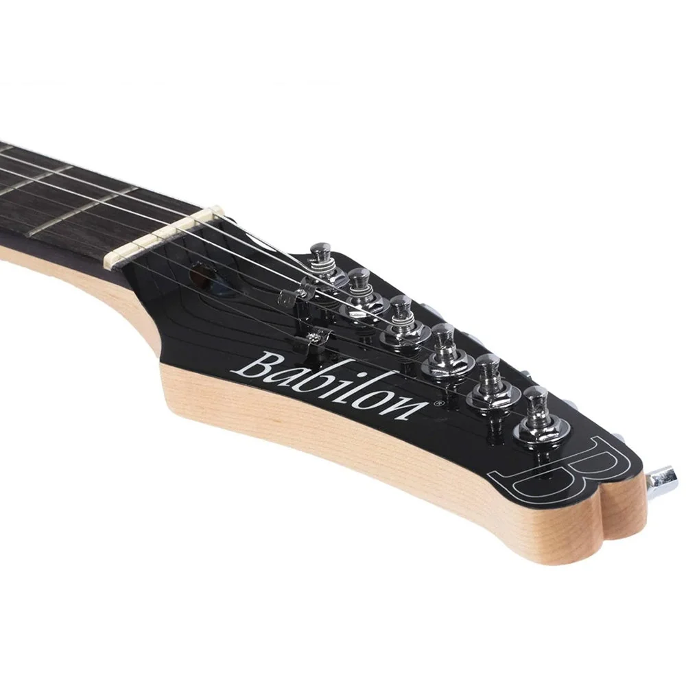 Babilon Epic Series Electric Guitar Black - Image 4