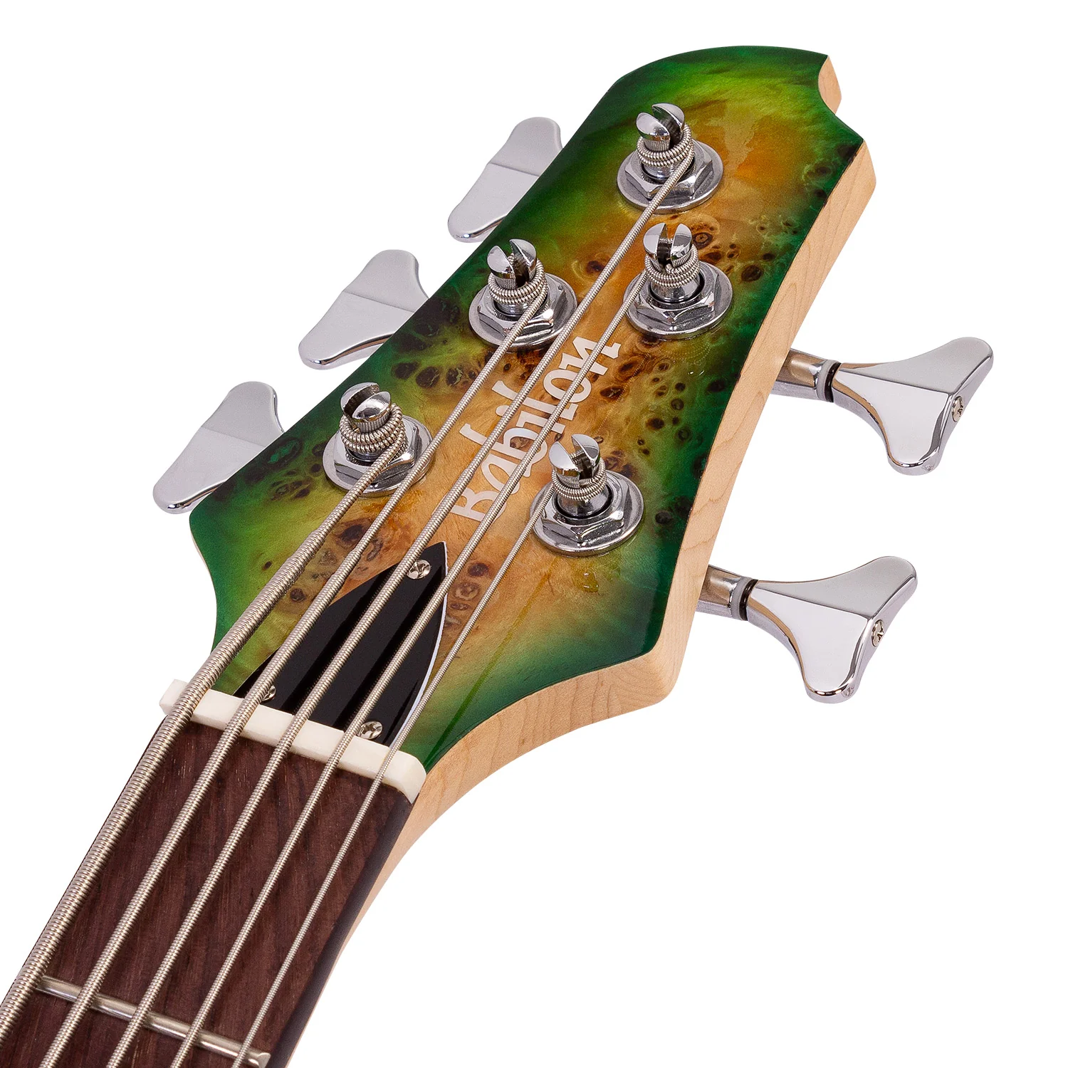 Babilon Master V Five Strings Electric Bass in Green - Image 12