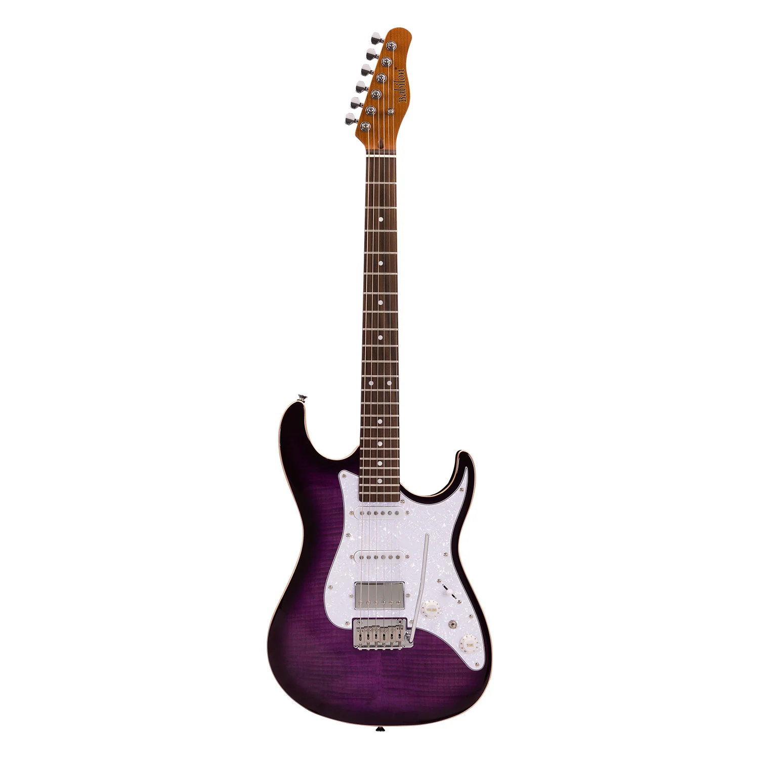 Babilon Legend Series Cosmos Purple Electric Guitar With Case