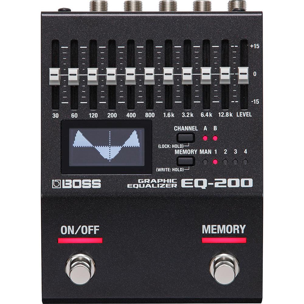 Boss EQ-200 Graphic Equalizer Guitar Pedal - Image 2