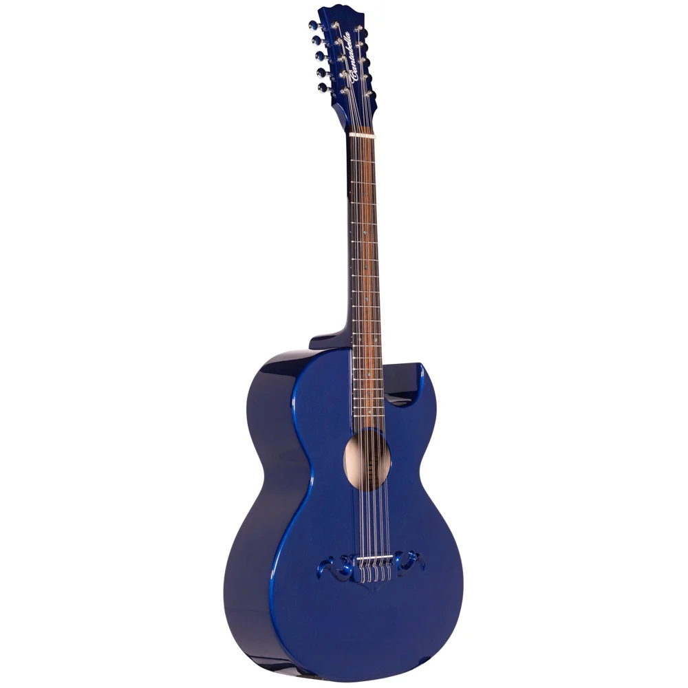 Cantabella Bajo Quinto Maple Top and Sides in Blue - Image 2