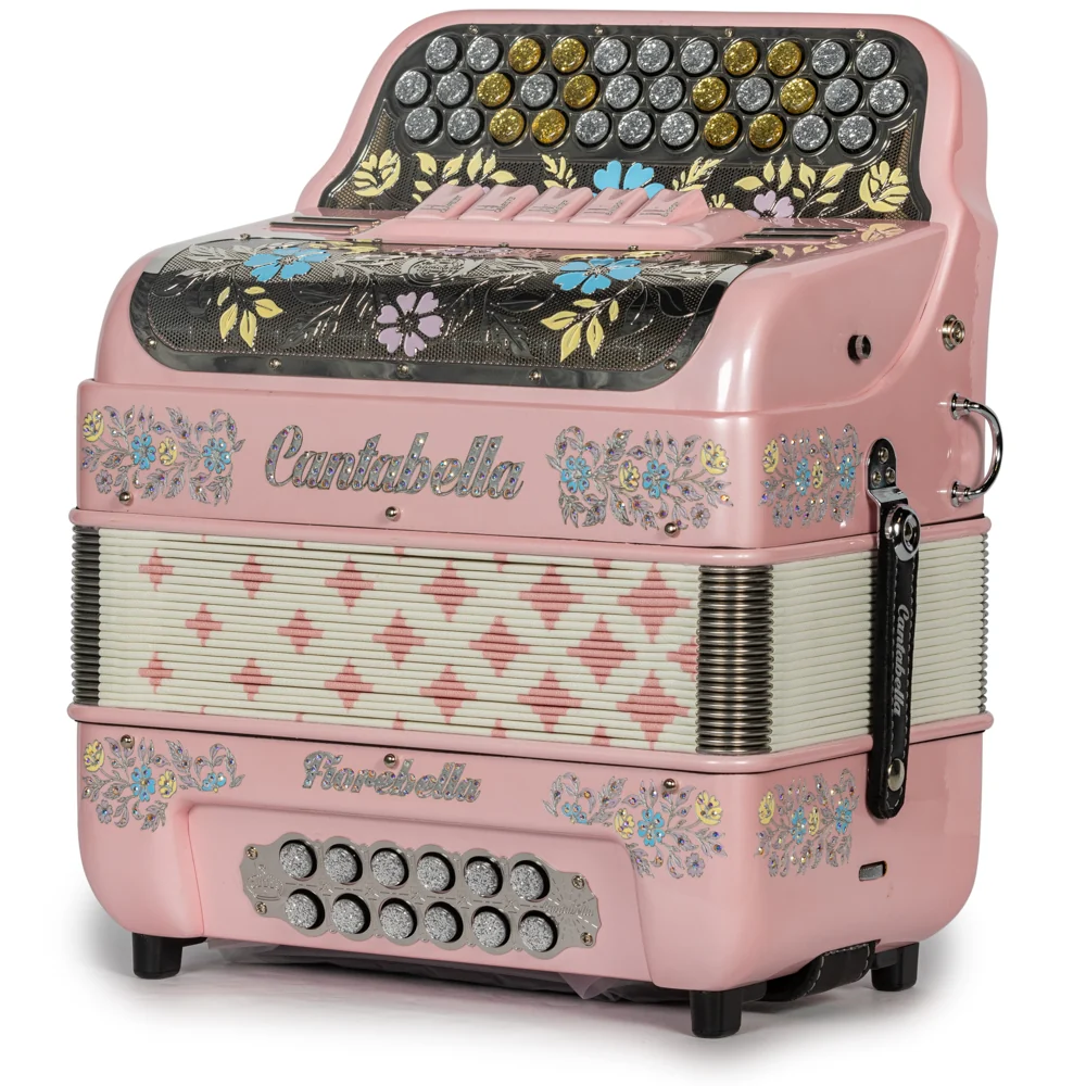 Cantabella Special Edition Irany Fiorebella Ultra Compact 5 Switch Accordion EAD - Image 2