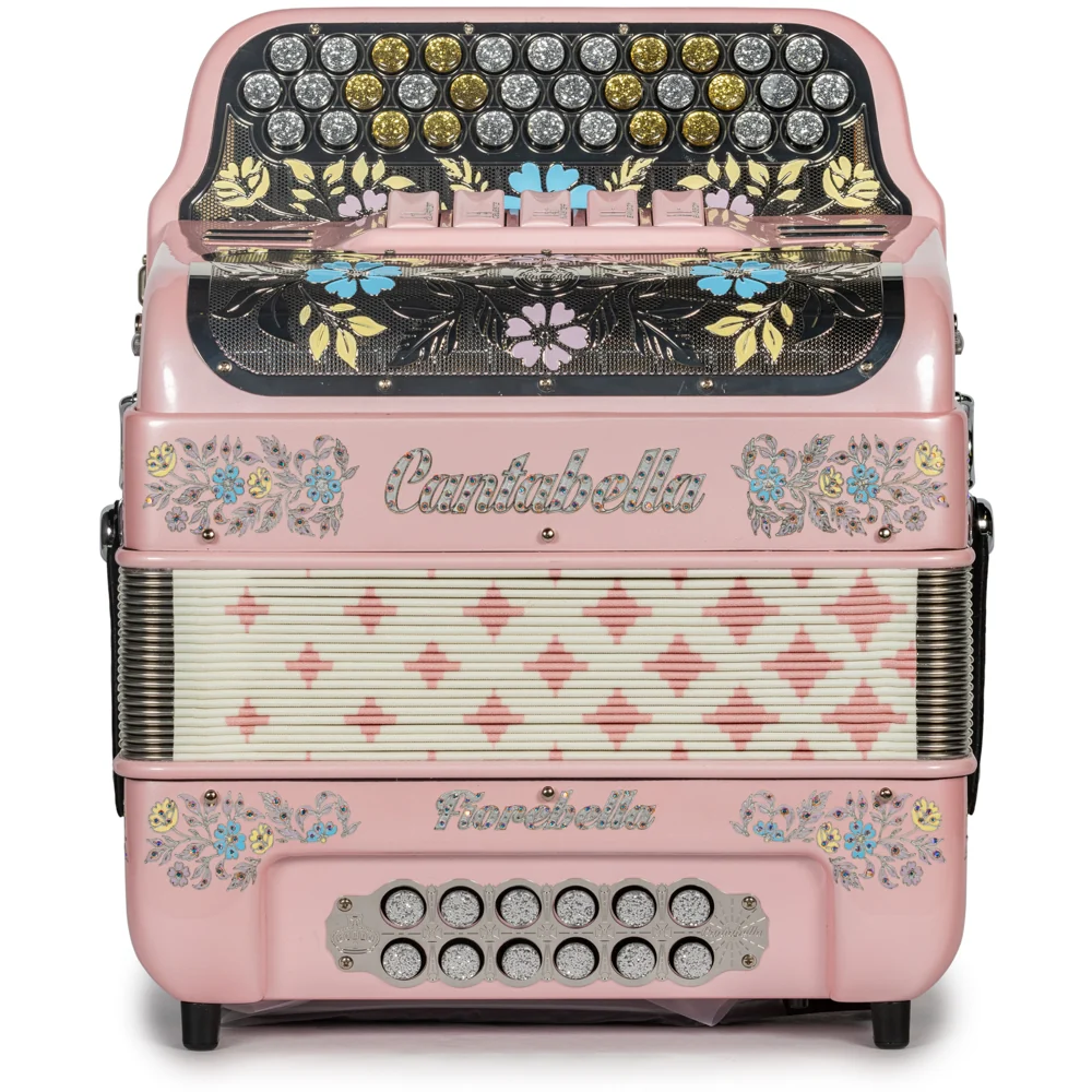 Cantabella Special Edition Irany Fiorebella Ultra Compact 5 Switch Accordion EAD - Image 3