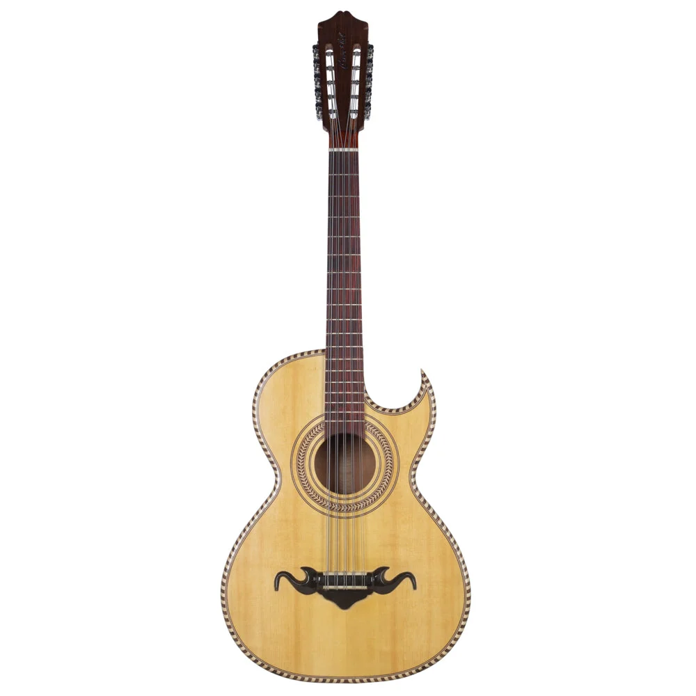 Cascabel Bajo Quinto Tan Cedar Wood with Accessories - Image 2