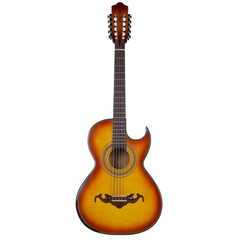 Cascabel Bajo Quinto Orange Sunburst