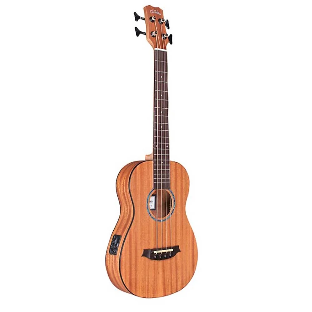 Cordoba MH-E Mini II Travel Bass Guitar Natural - Image 2