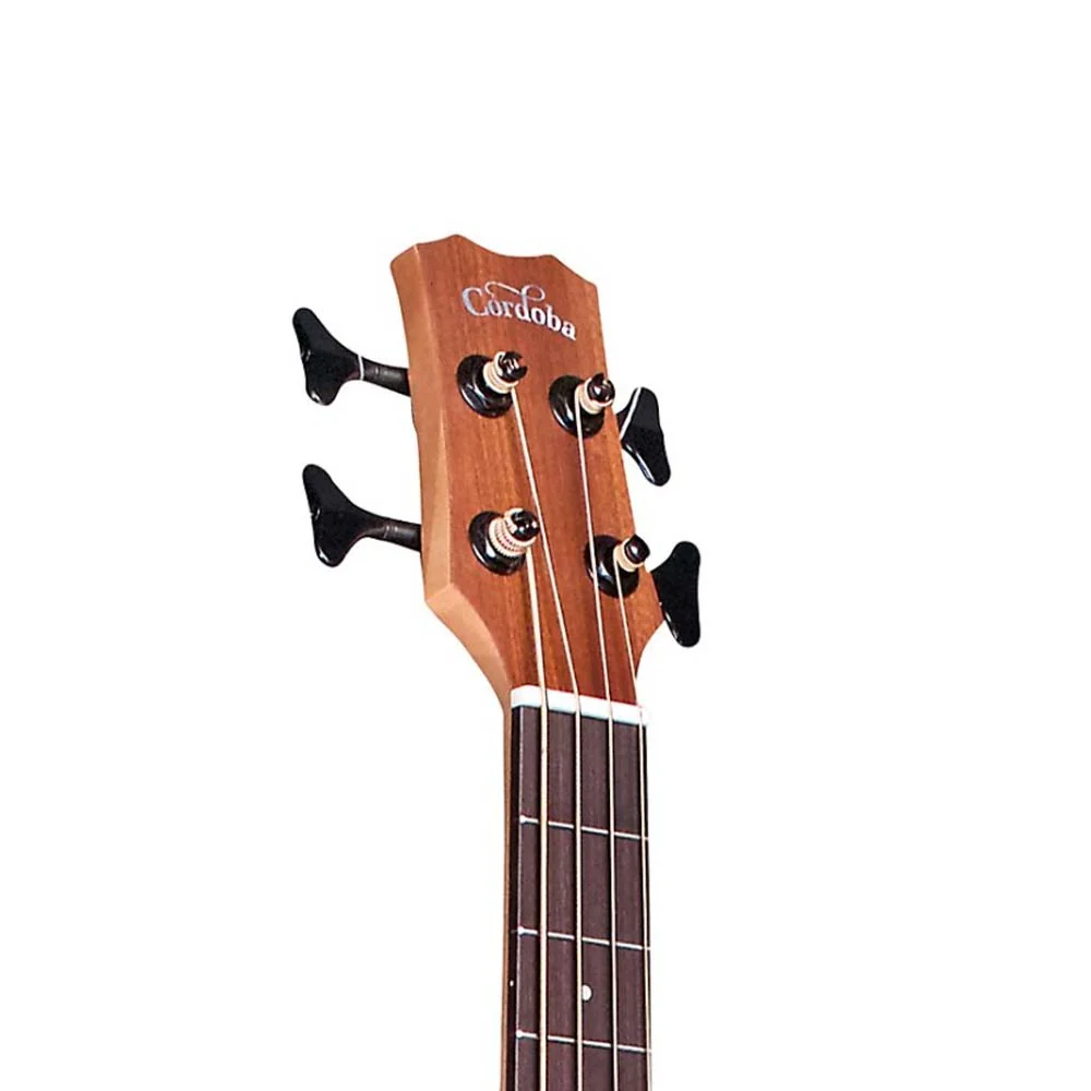 Cordoba MH-E Mini II Travel Bass Guitar Natural - Image 7