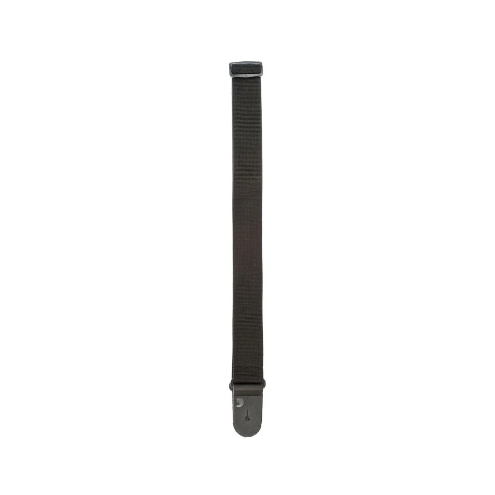 D'Addario PWS100 Polypropylene Black Guitar Strap - Image 3