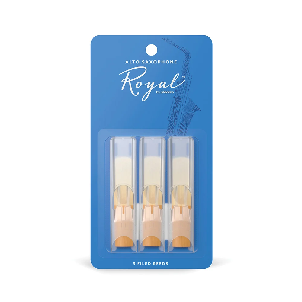 D'Addario RJB0330 Royal Alto Saxophone Reeds 3.0 (3-pack)