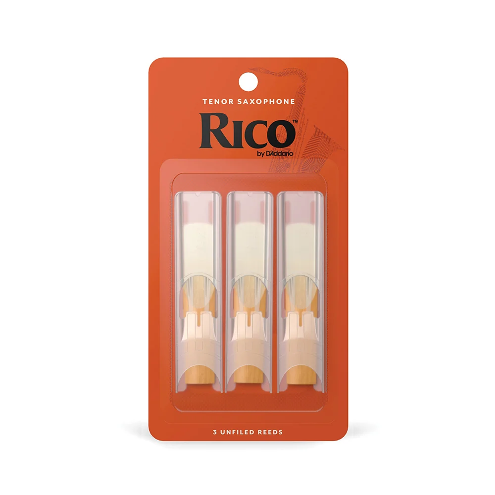 D'Addario RKA0335 Rico Tenor Sax Reeds Strength 3.5 (3-pack)