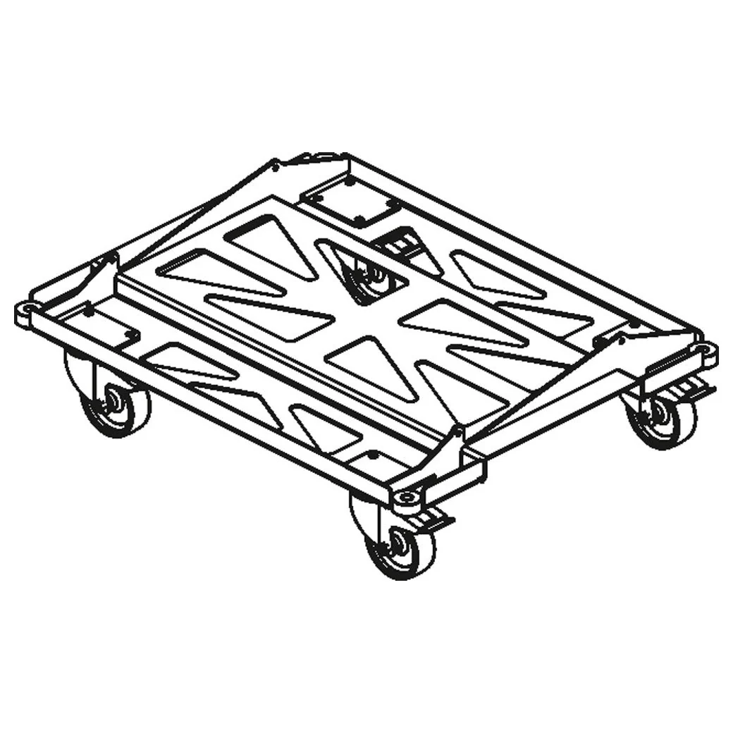 DAS Audio PL-Event208S Metallic Transport Platform for EVENT-208A - Image 7