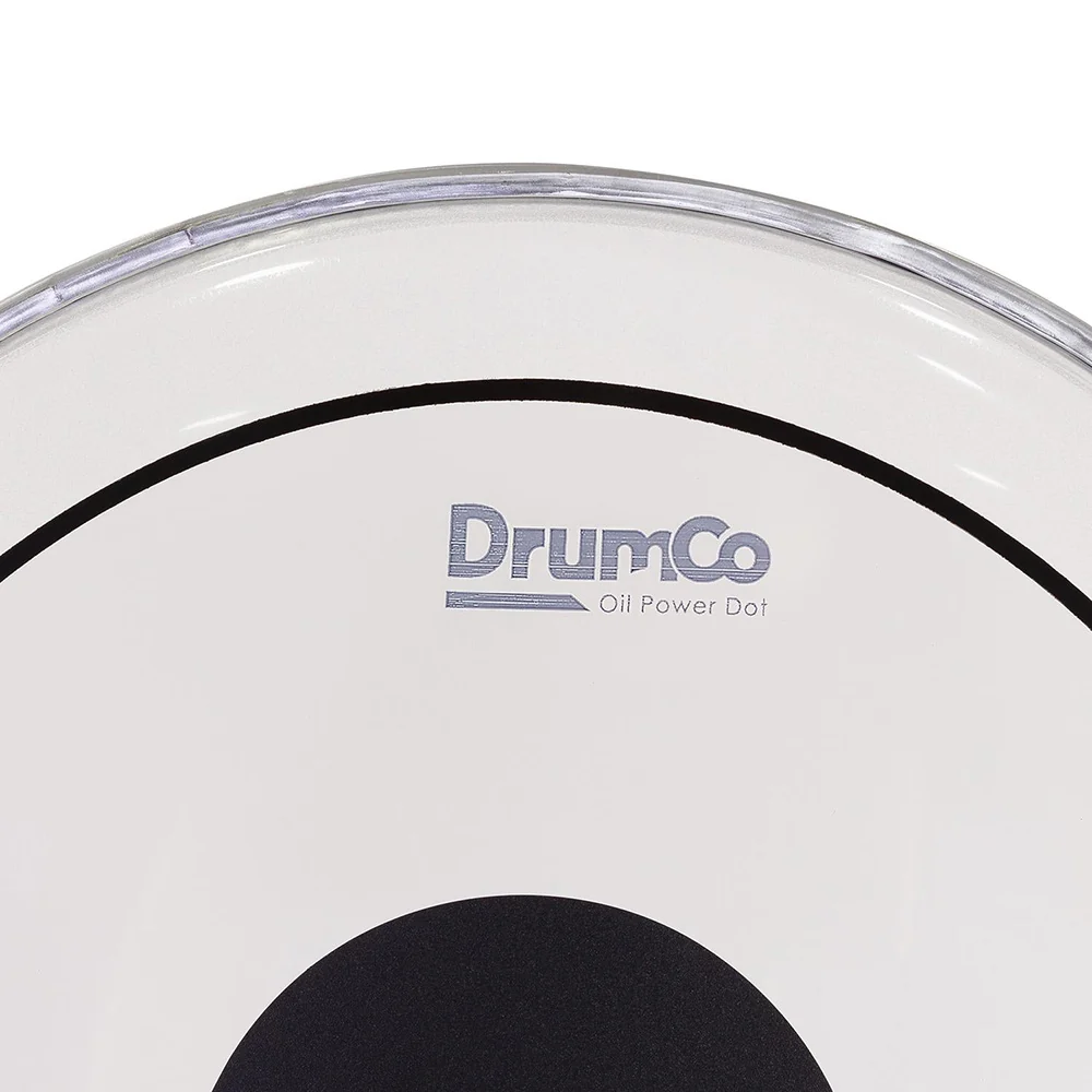 DrumCo DR-12DPOBPD 12" Double Ply Oil W-Black Power Dot on Top - Image 4
