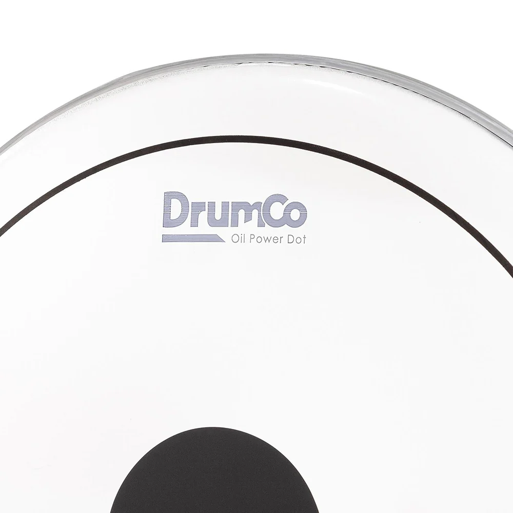 DrumCo DR-16DPOBPD 16" Double Ply Oil W-Black Power Dot on Top - Image 3