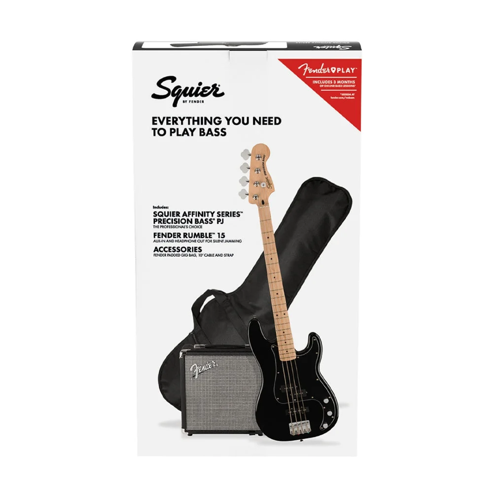 Fender Affinity Series™ Precision Bass PJ Pack Black - Image 10