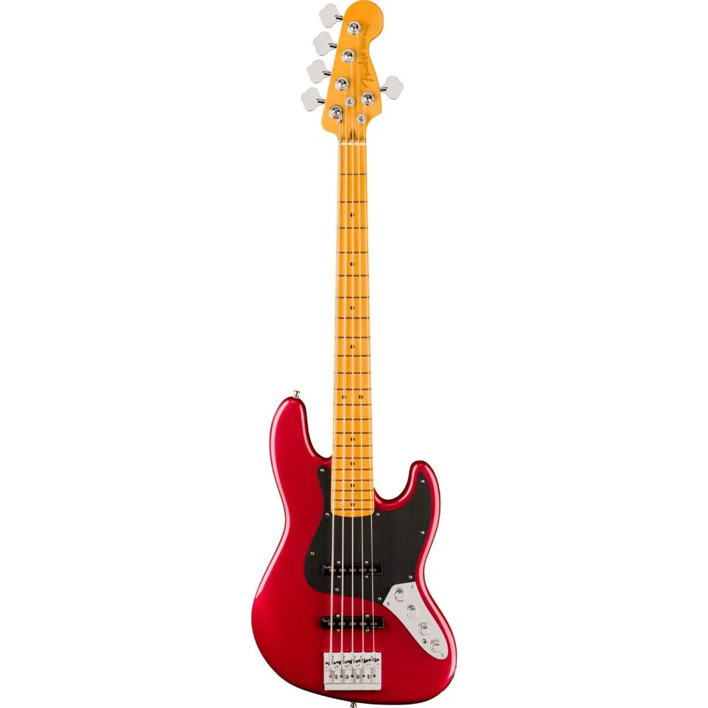 Fender American Ultra II Jazz Bass V in Sinister Red
