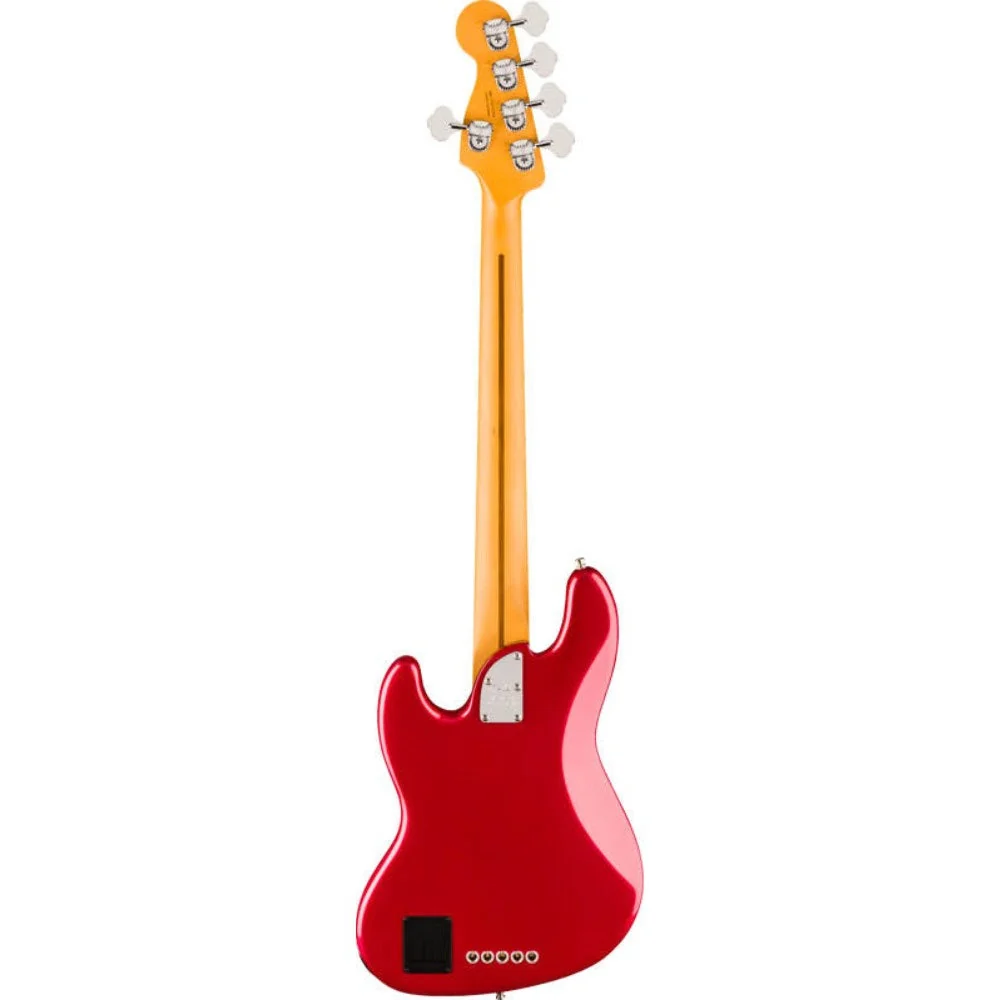 Fender American Ultra II Jazz Bass V in Sinister Red - Image 2