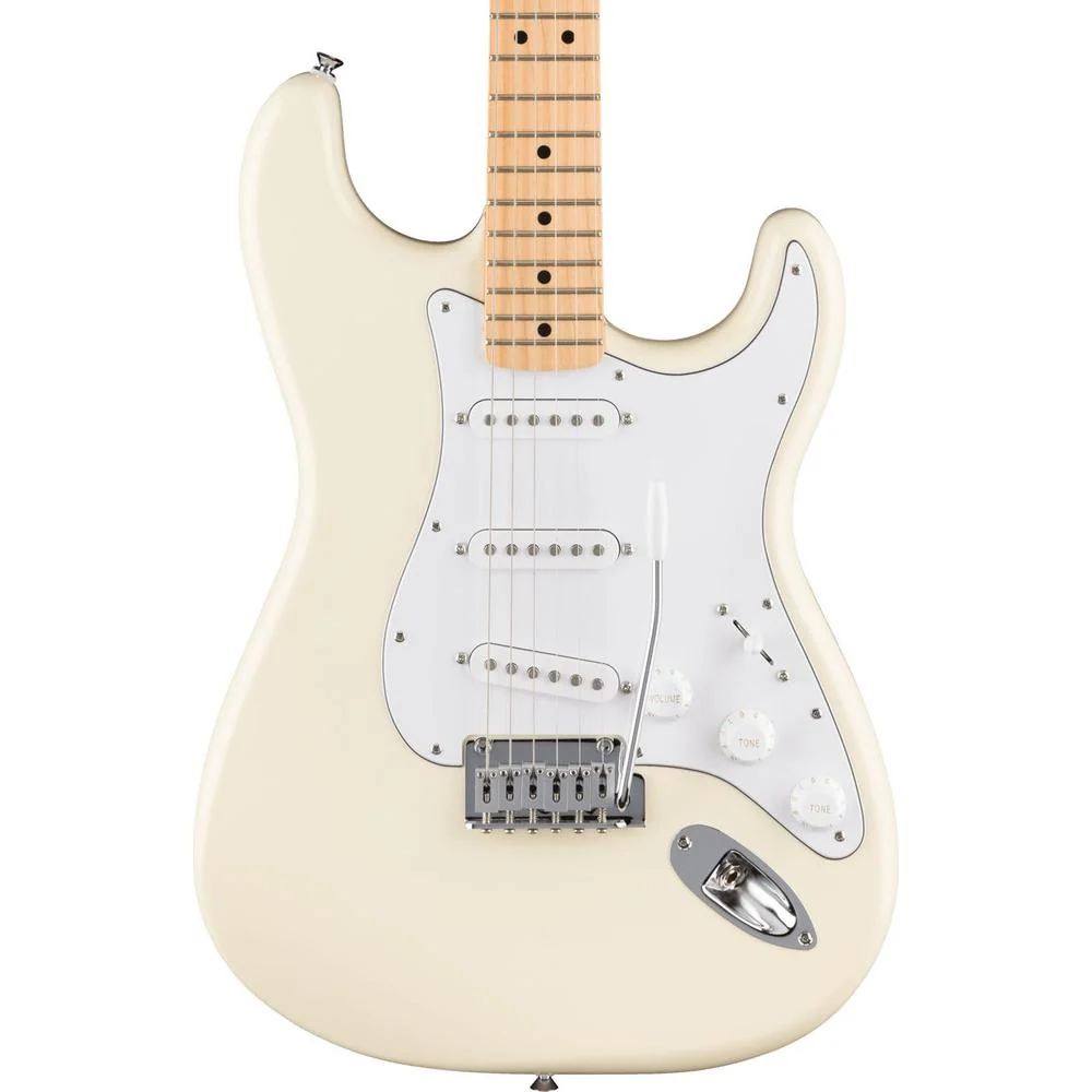 Fender Standard Stratocaster in Olympic White - Image 3