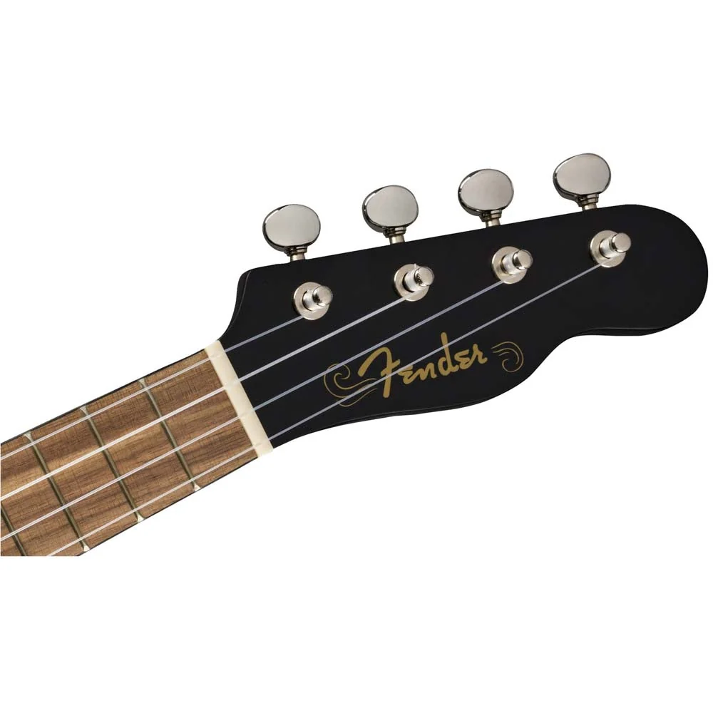 Fender Venice Soprano Black Ukulele - Image 5