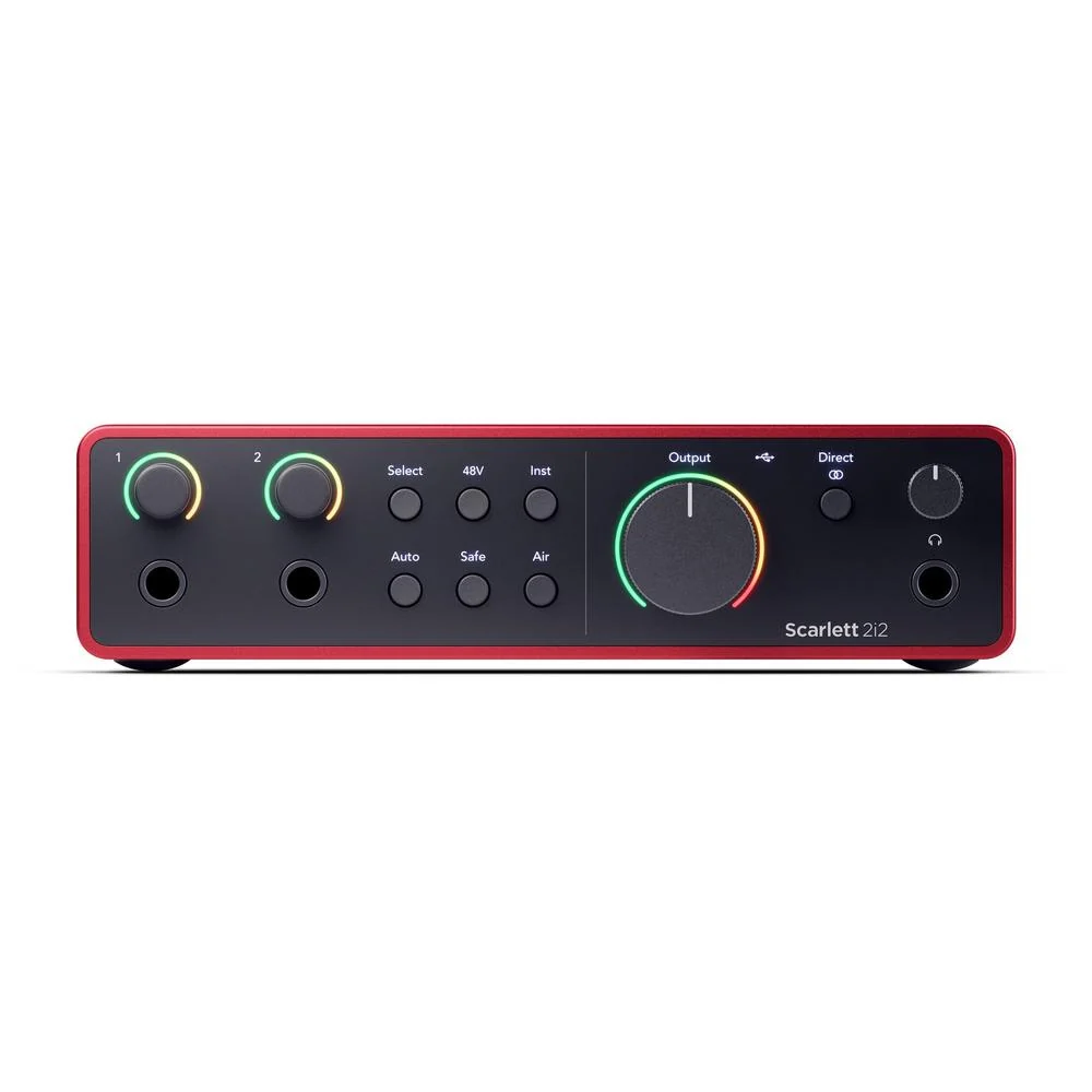 Focusrite Scarlett 2i2 4th Gen USB Audio Interface - Image 2