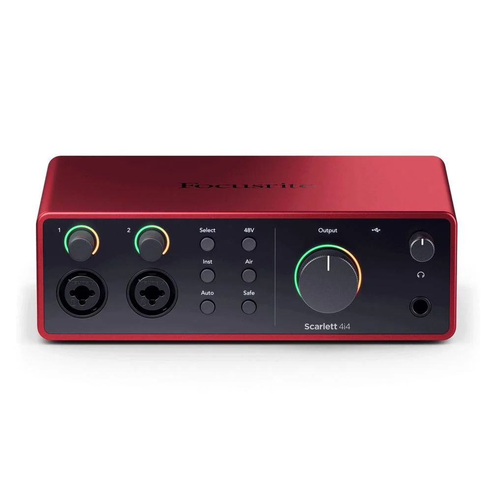 Focusrite Scarlett 4i4 4th Gen USB Audio Interface - Image 2