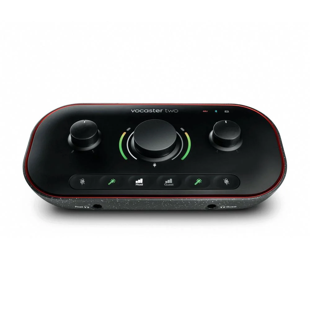Focusrite Vocaster Two USB-C Podcasting Audio Interface