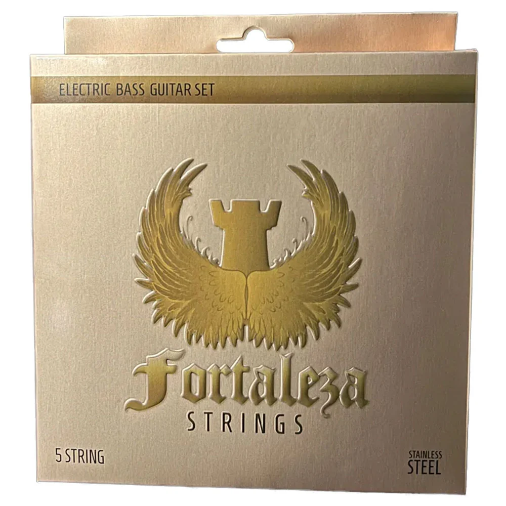 Fortaleza Bass Guitar Steel 5 Set