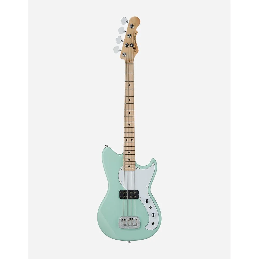 G&L Tribute Series FALLOUT Shortscale Bass in Surf Green