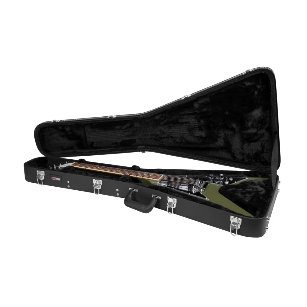 Gator Deluxe Wood Case For Flying V Guitar - Image 3