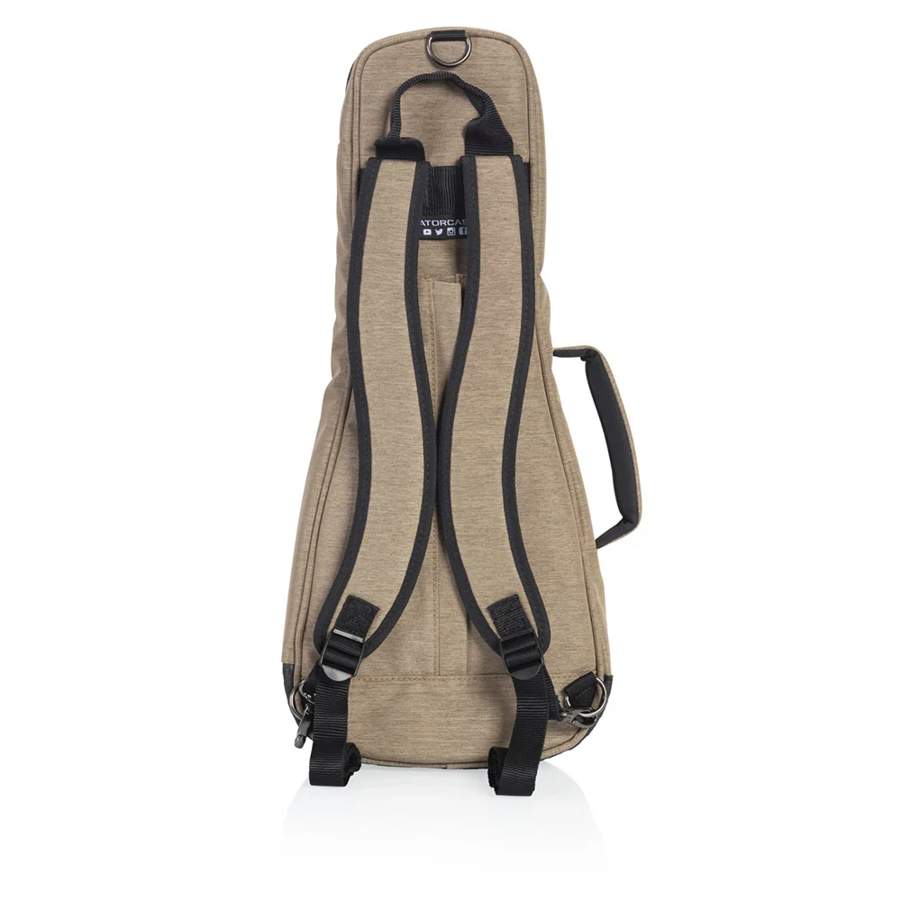 Gator GT-UKE-CON-TAN Grey Transit Bag – Concerto Ukulele - Image 4
