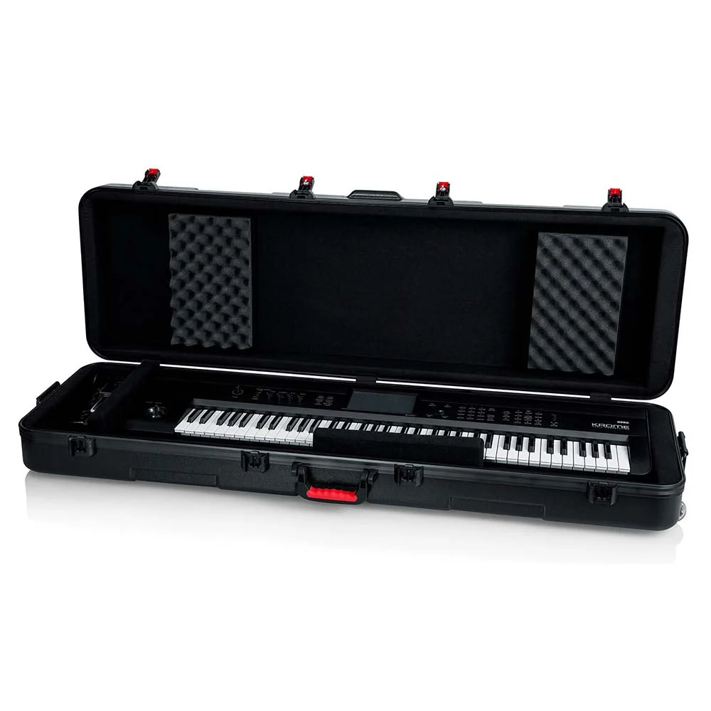 Gator GTSA-KEY88SL TSA Series Molded Polyethylene Keyboard Case with Wheels
