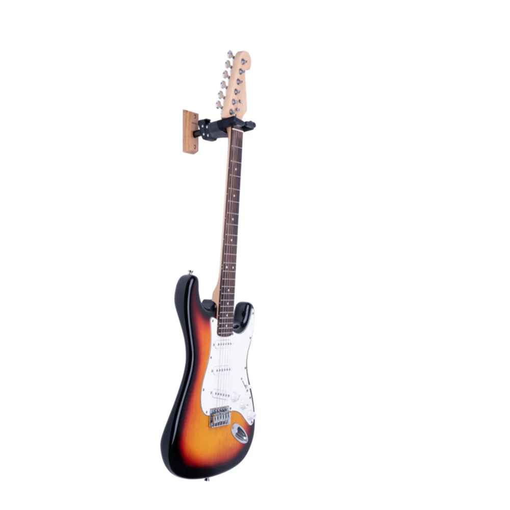 Hercules GSP38WBPLUS Auto Grip Wall Mount Guitar Hanger W/ Wood Base, Short Arm - Image 3