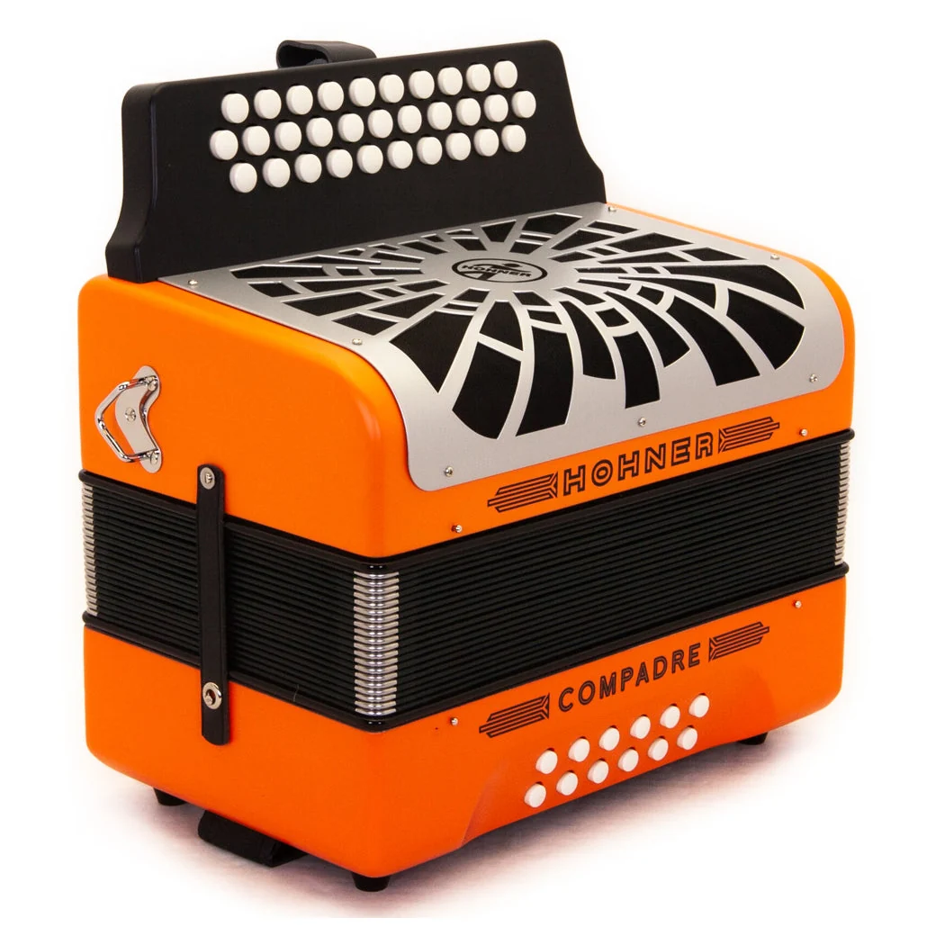Hohner Compadre GCF Orange with Gray Grill - Image 3