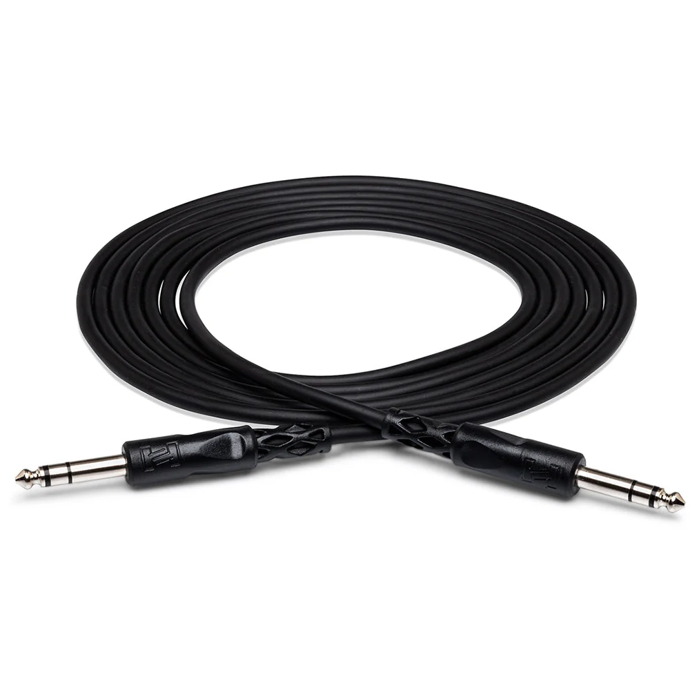 Hosa Technology CSS-105 1/4 Male to 1/4 Male Stereo 5'
