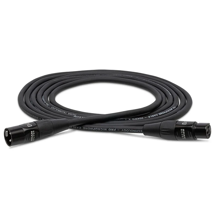 Hosa Technology HMIC-020 XLR3F to XLR3M Pro Mic 20Ft Cable