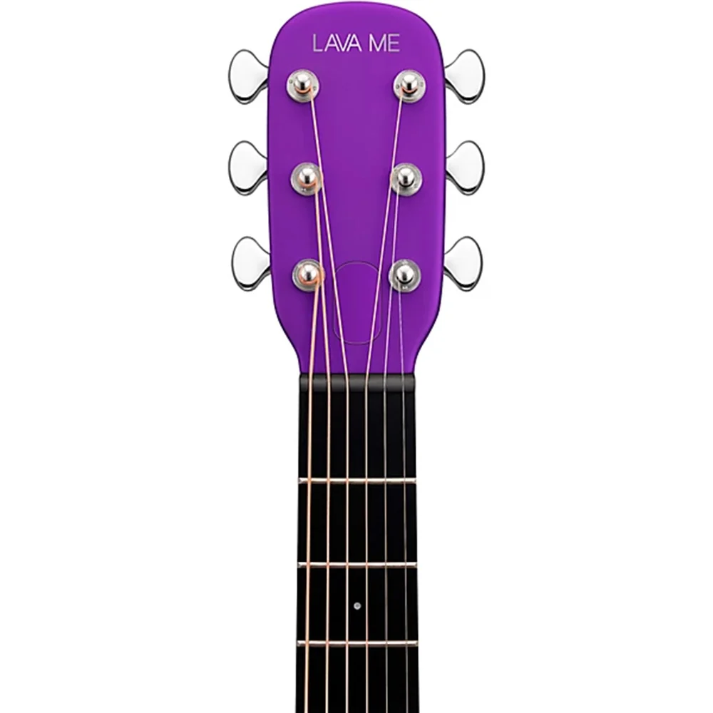 Lava Music LAVA ME 4 CARBON Purple 38" Acoustic-Electric Guitar w/Bag - Image 5