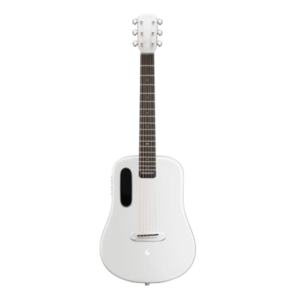 Lava Music LAVA ME Air Carbon Silver 36" Acoustic-Electric Guitar w/Bag