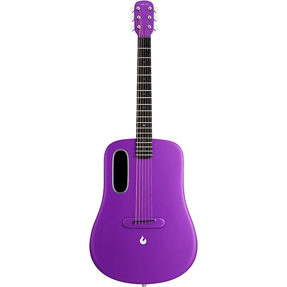 Lava Music LAVA ME 4 CARBON Purple 36" Acoustic/Electric Guitar w/Bag