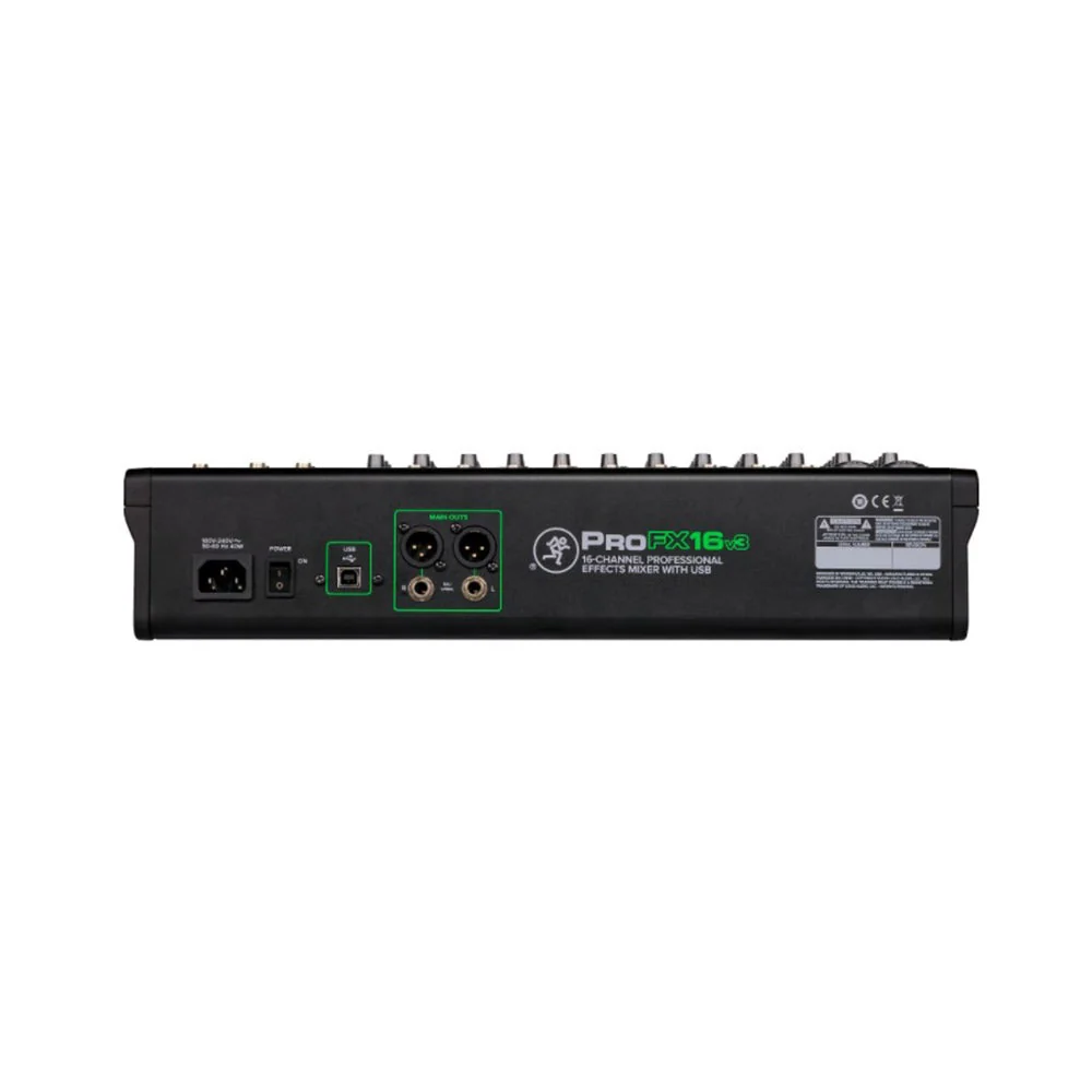 Mackie ProFX16v3 16-Channel 4-Bus Professional Effects Mixer with USB - Image 4