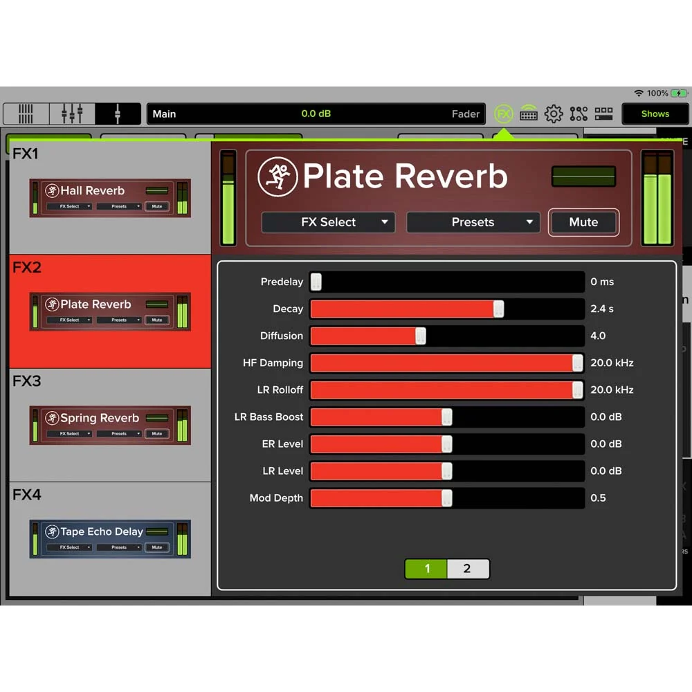 Mackie DL16S 16-Channel Wireless Digital Live Sound Mixer with Built-In Wi-Fi - Image 10