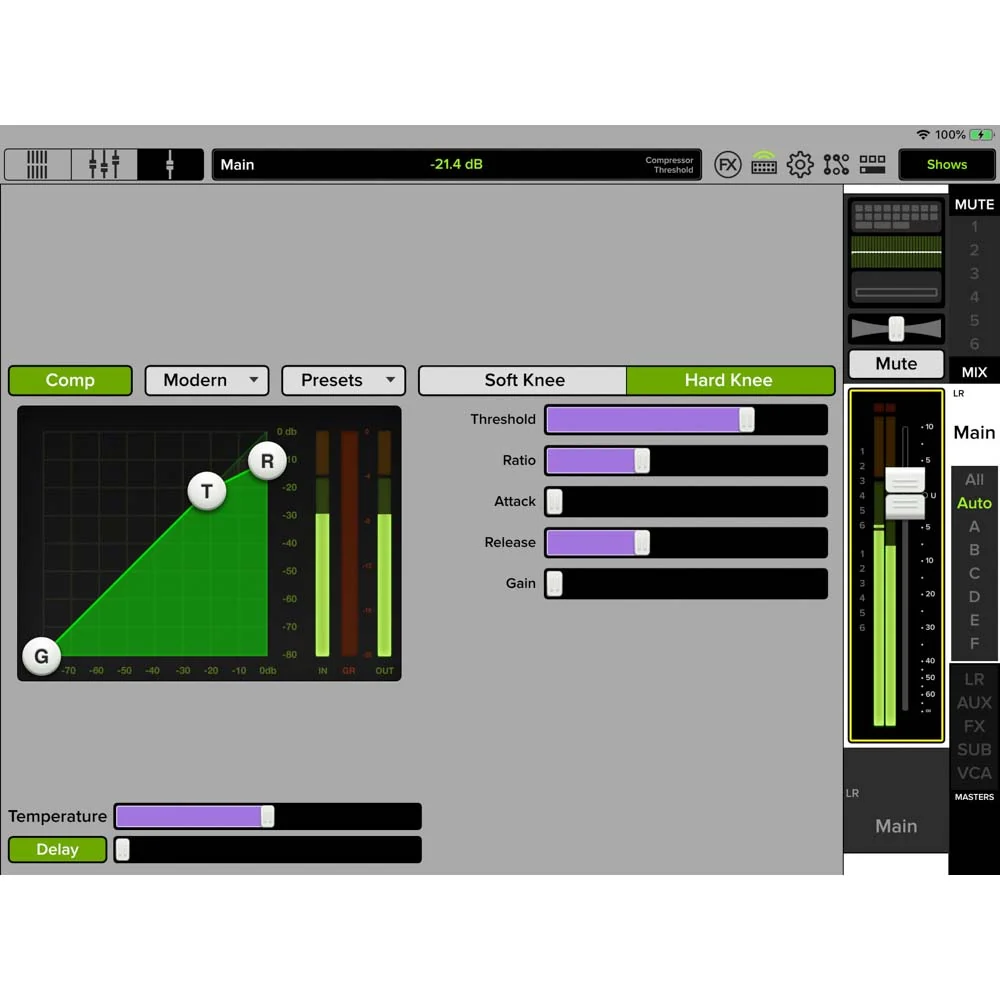 Mackie DL16S 16-Channel Wireless Digital Live Sound Mixer with Built-In Wi-Fi - Image 11