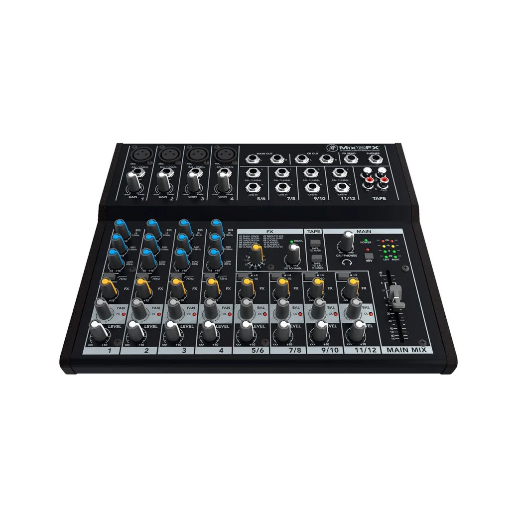 Mackie Mix12Fx 12-Channel Compact Mixer With Effects - Image 3
