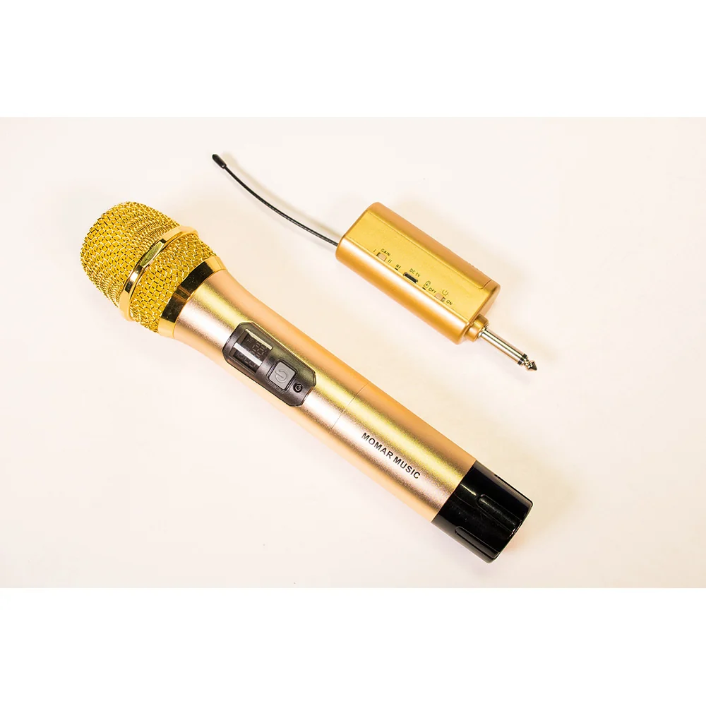 Momar Music MM-WMIC GOLD Professional UHF Wireless Microphone - Image 11