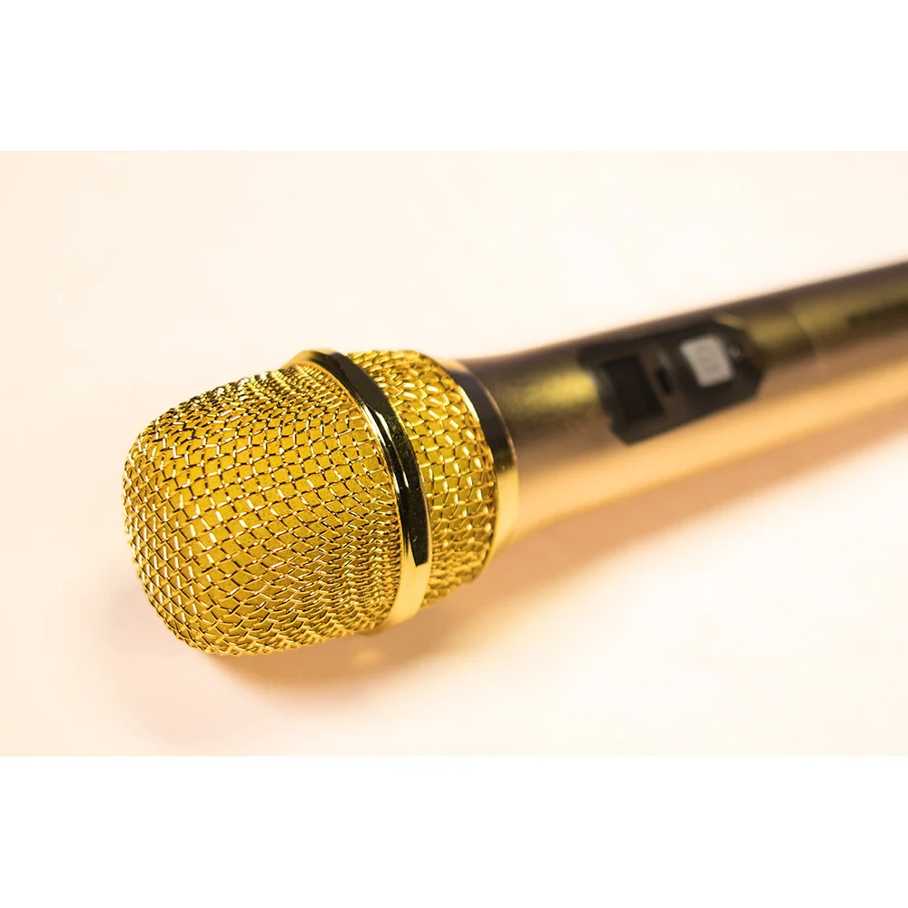 Momar Music MM-WMIC GOLD Professional UHF Wireless Microphone - Image 4