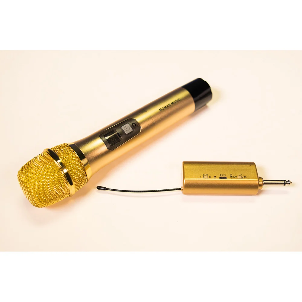 Momar Music MM-WMIC GOLD Professional UHF Wireless Microphone - Image 8