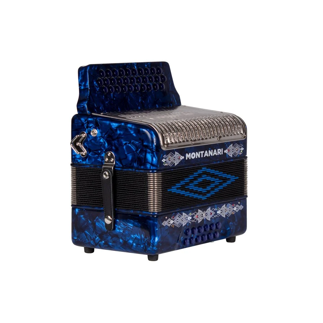 Montanari 3112 MG Acordion No Switch GCF Blue - Image 3