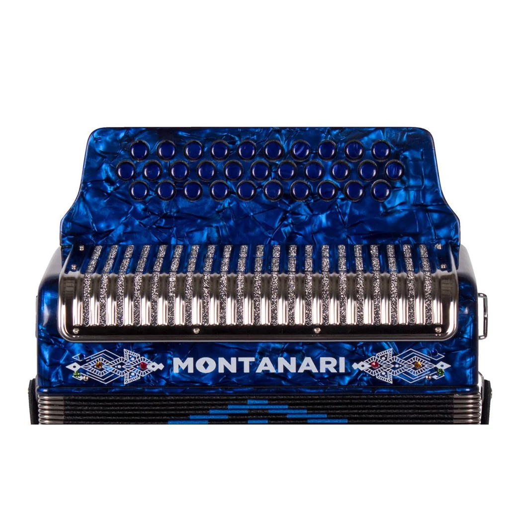 Montanari 3112 MG Accordion No Switch EAD Blue - Image 5