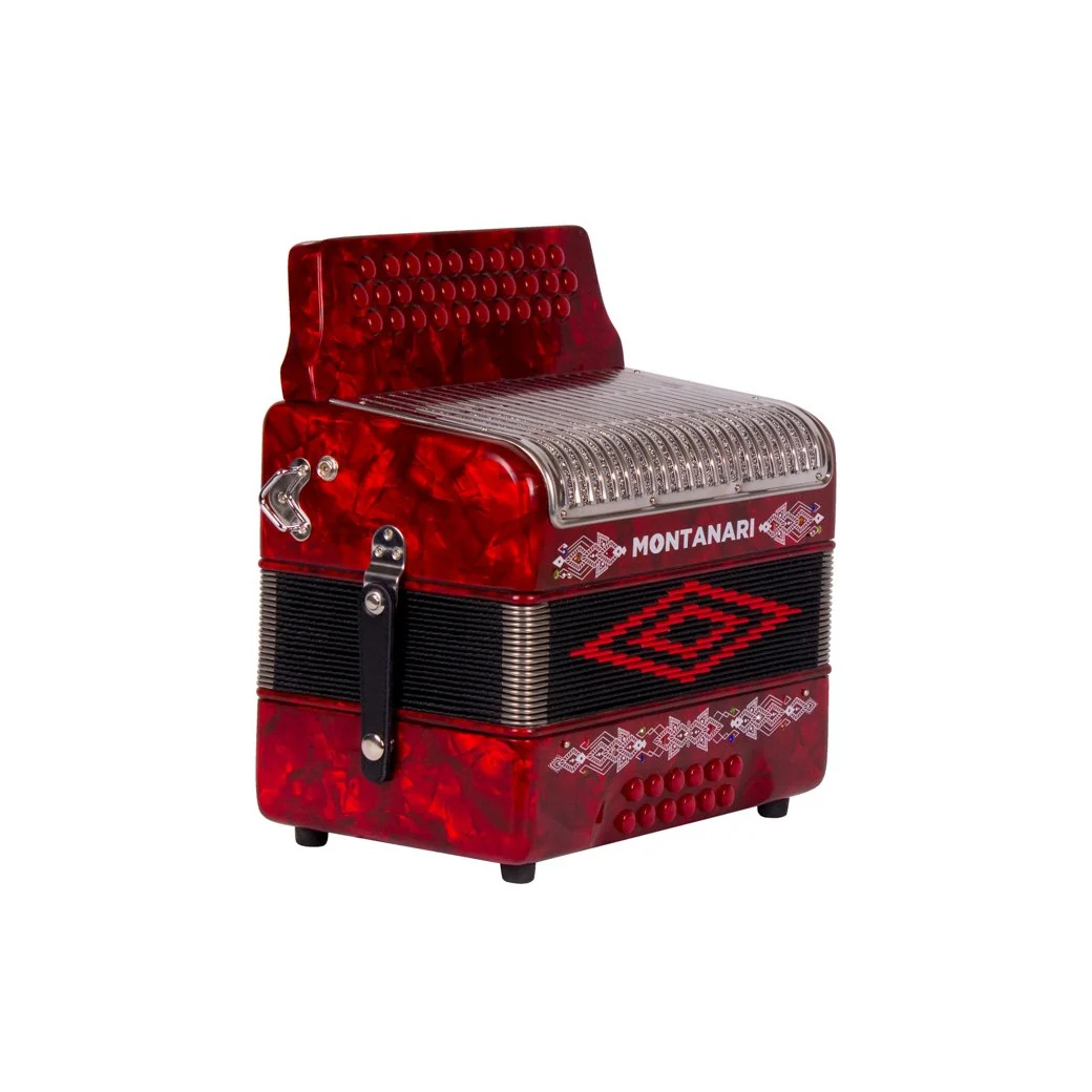 Montanari 3112 MG Accordion EAD Red - Image 3