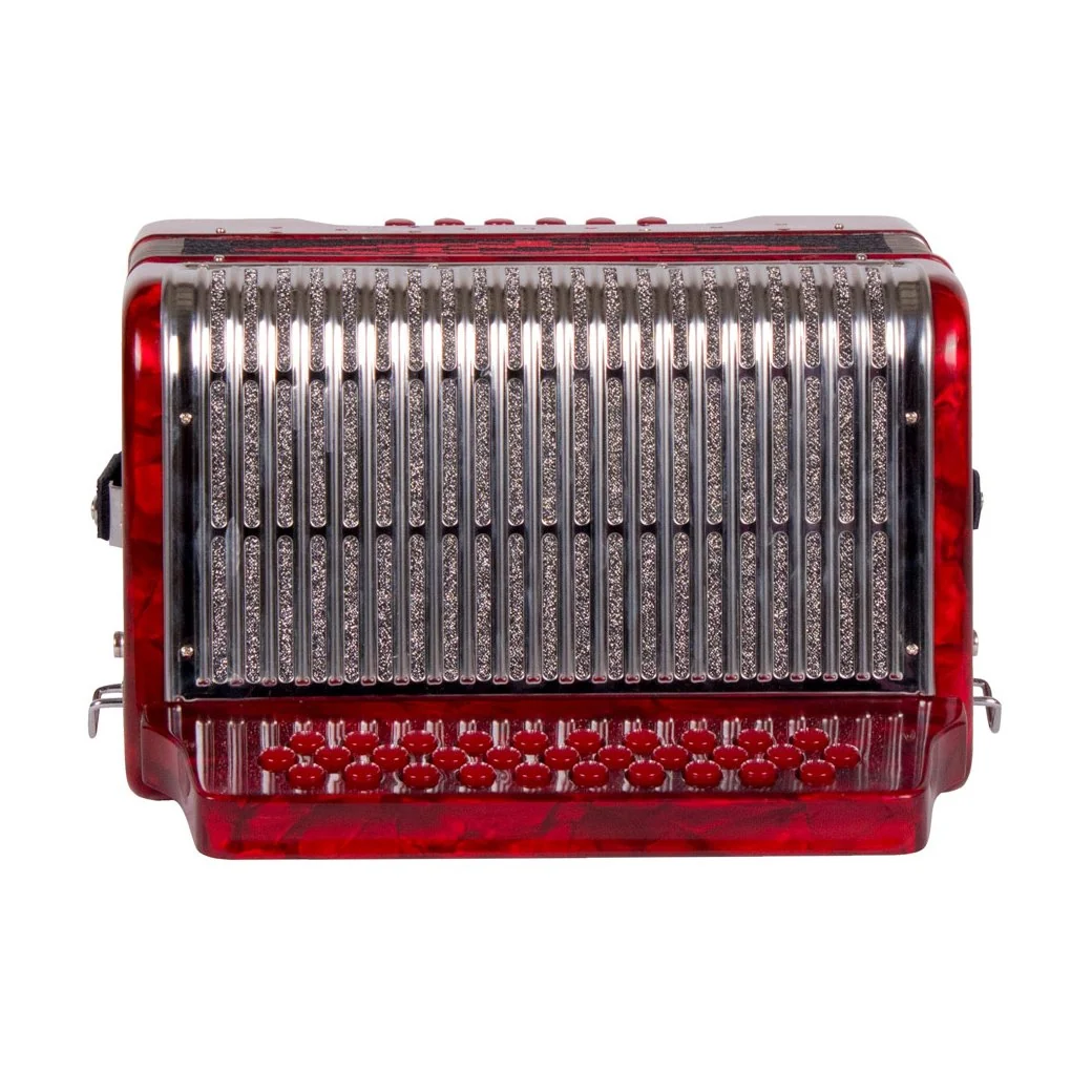 Montanari 3112 MG Accordion EAD Red - Image 5